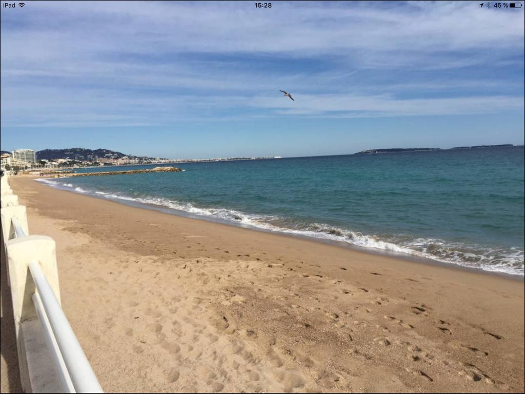 Appartement Vue Mer Cannes Azur Exteriör bild